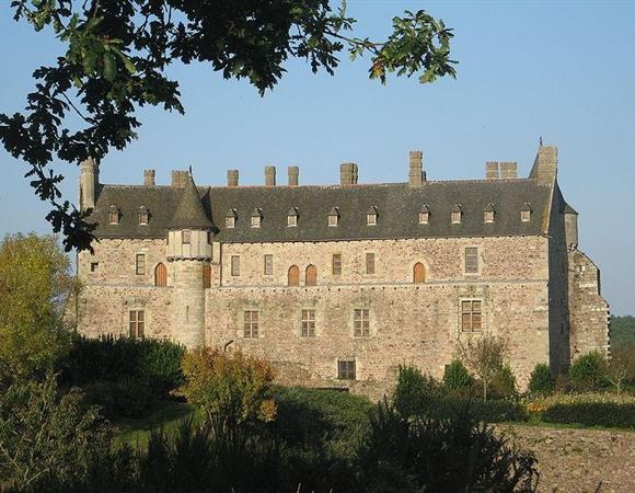 Le Château La Roche Jagu proche de Paimpol en Bretagne